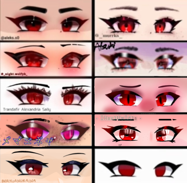 Red eyes collabbb