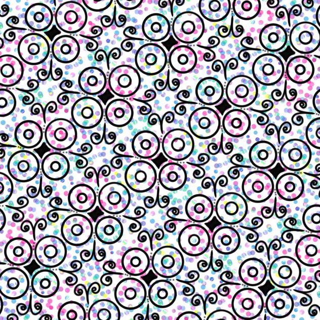psychédélique pattern