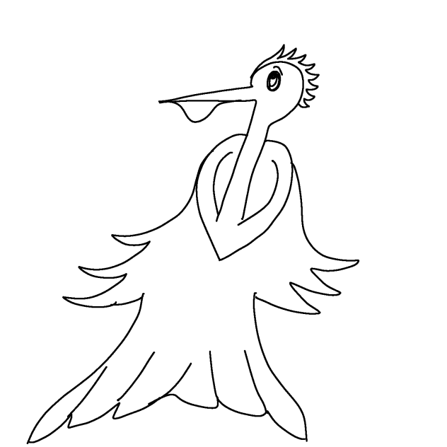 Modern bird from Number 7