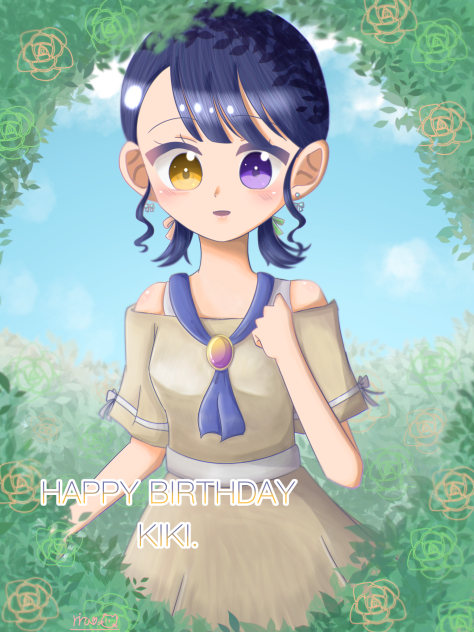 キキたん様のお誕生日。