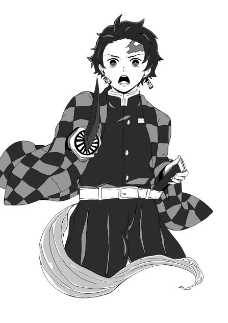 炭治郎 白黒ver.