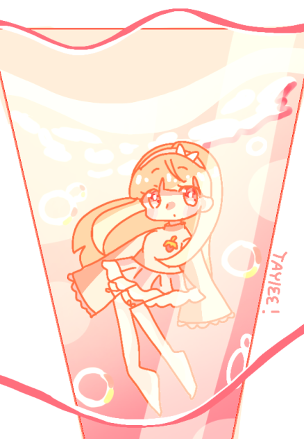 FLOATING IN STRAWBERRY JUICE!!