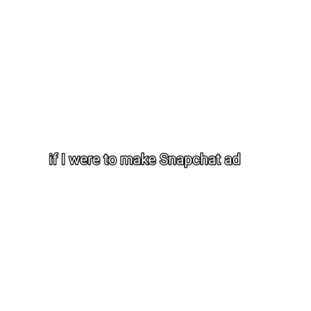 Snapchat ad