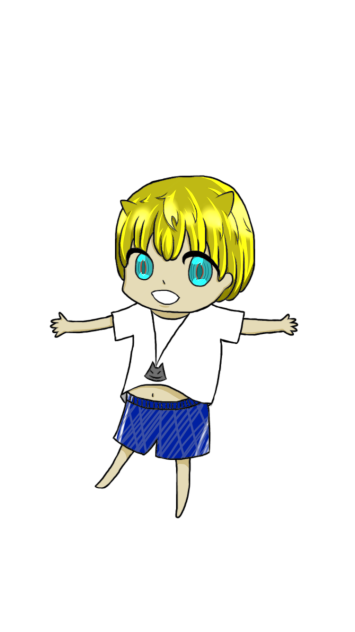 オリキャラー鬼の子 亞鬼(アキ)