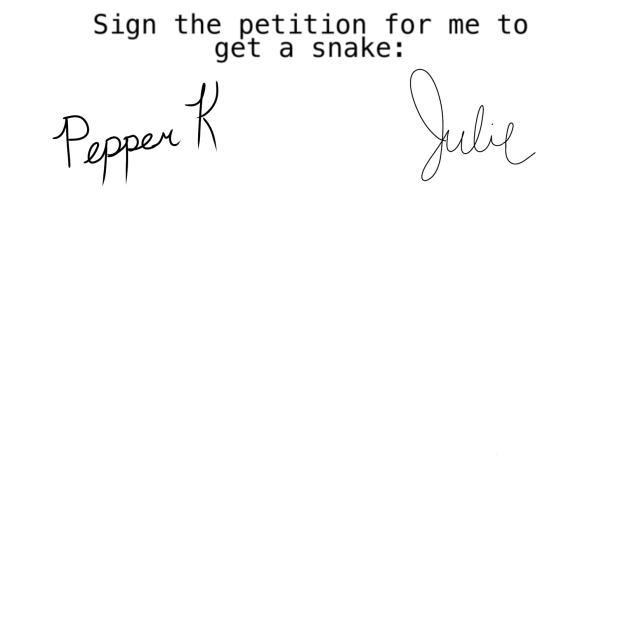 Julie’s Petition