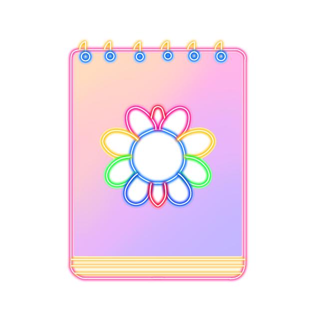 Sketchbook neon