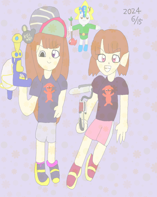 けいけいとかえぴょん（スプラver）
