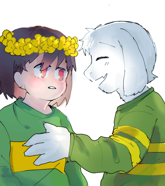 幸せそうなアズキャラ