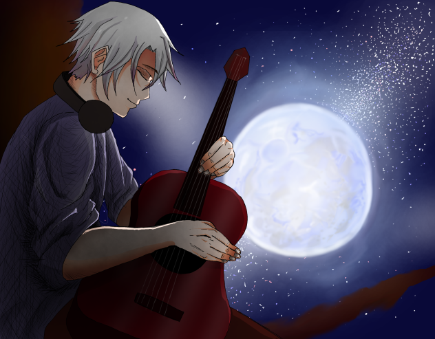 地球に残る最後の青年