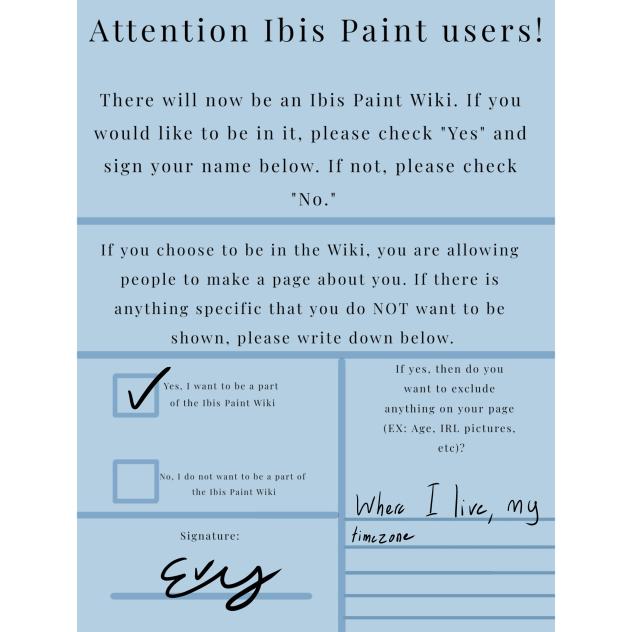 Ibis Paint Wiki Thing
