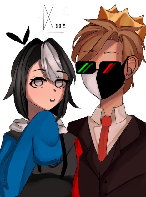 Fin & Ranboo ( AT w BlueF )