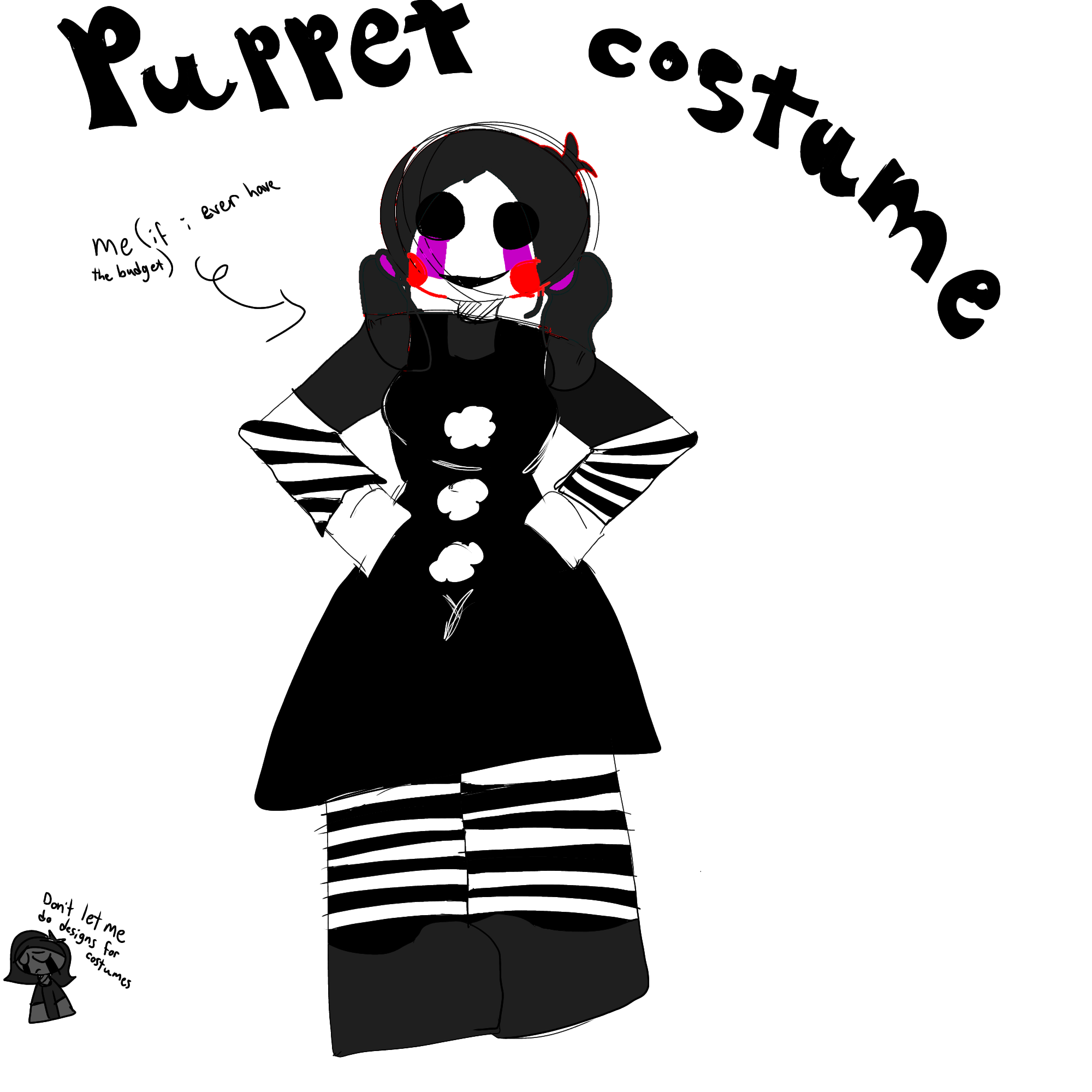Puppet costume - ibisPaint