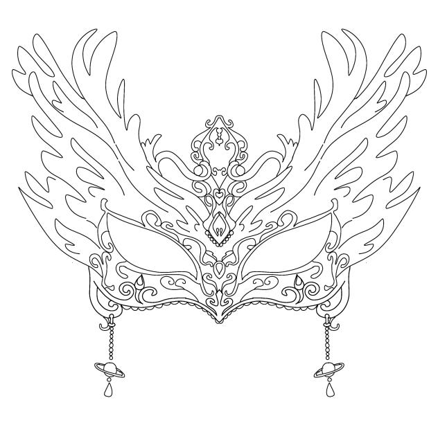 mask outline