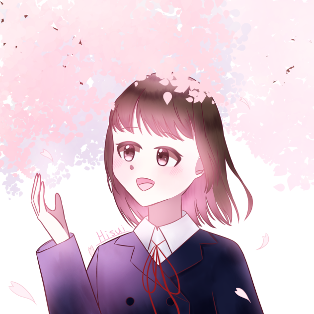 咲き誇る