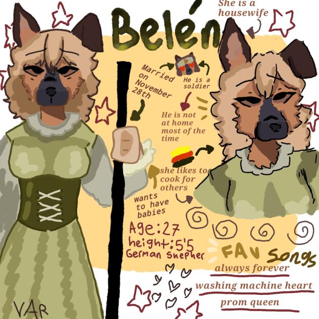 belen the German Shepherd
