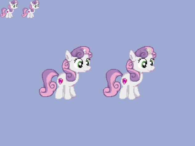 Sweetie Belle Pixel Art