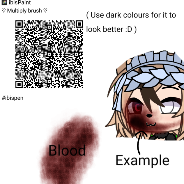 ♡ Blood brush ♡