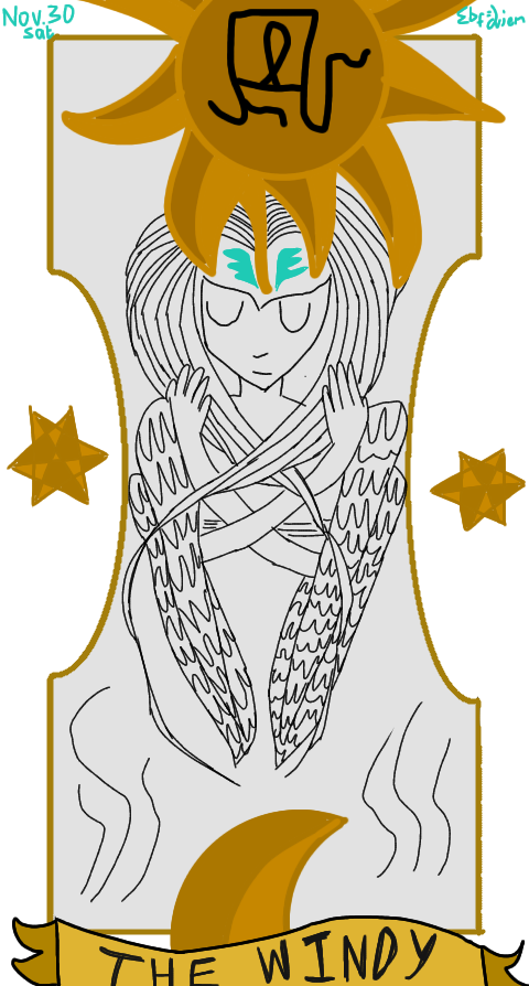 The Wind (clow card) - ibisPaint