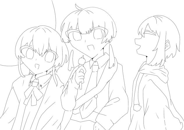 線画たち