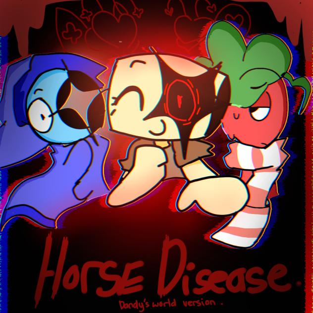 Horse disease fanart comic