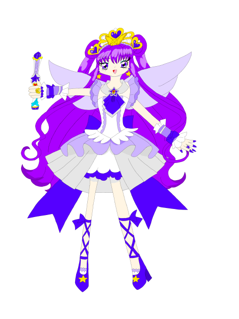 トゥインクルパープル・ロイヤルドレス（ハートフルフォーム）