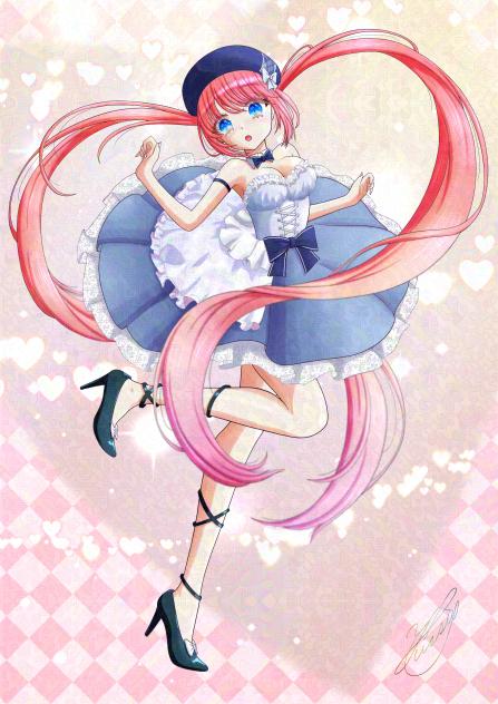 ハートツインテ