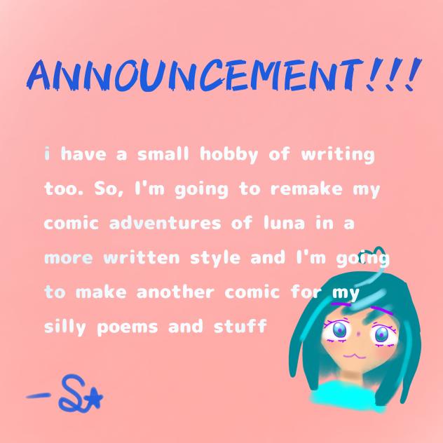 new announcement!!