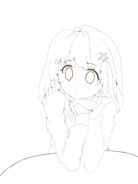 かふぇ  塗り絵