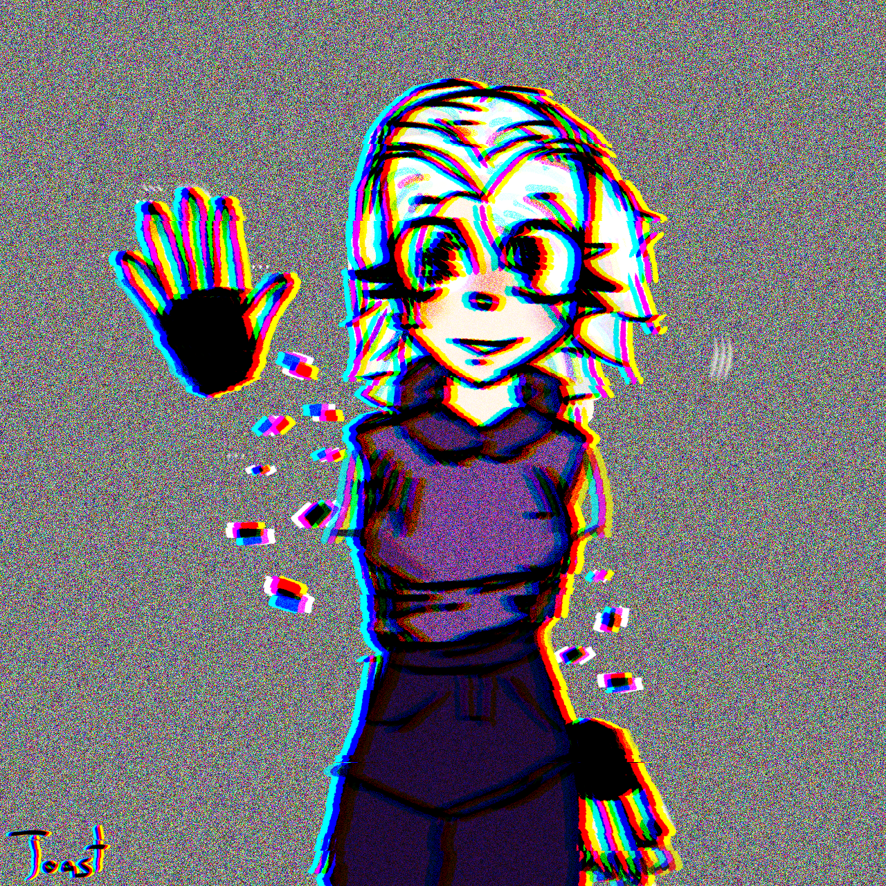 cool glitch effect - ibisPaint