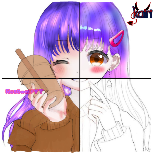 あい ホシノ 着色 コラボ