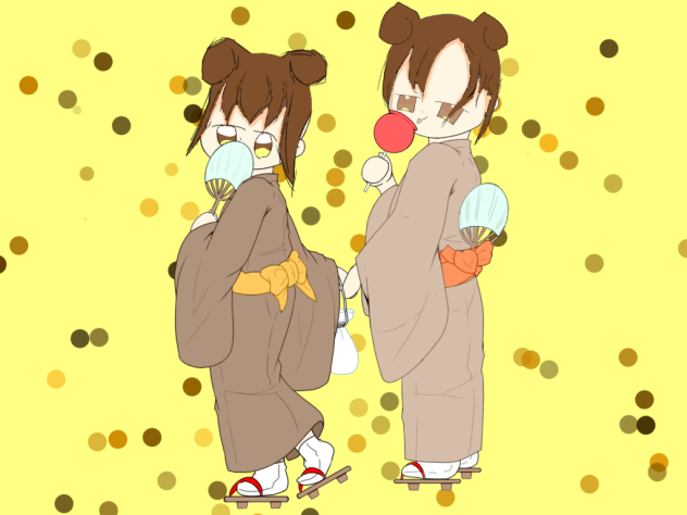 犬姉妹の夏休み