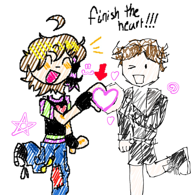 Finish Heart Fake Collab!!!˙˚ʚ(´◡`)ɞ˚˙