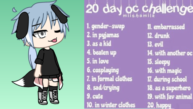 20 Oc day challenge!!!!