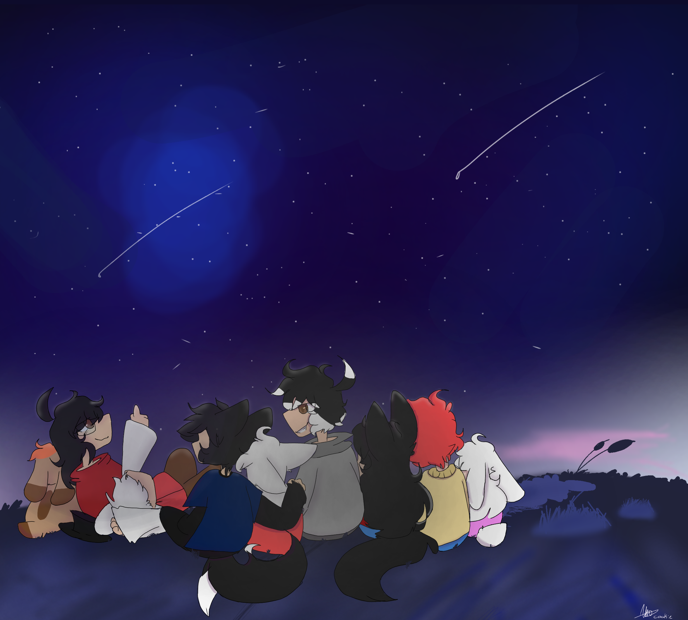 Star Gazing - ibisPaint