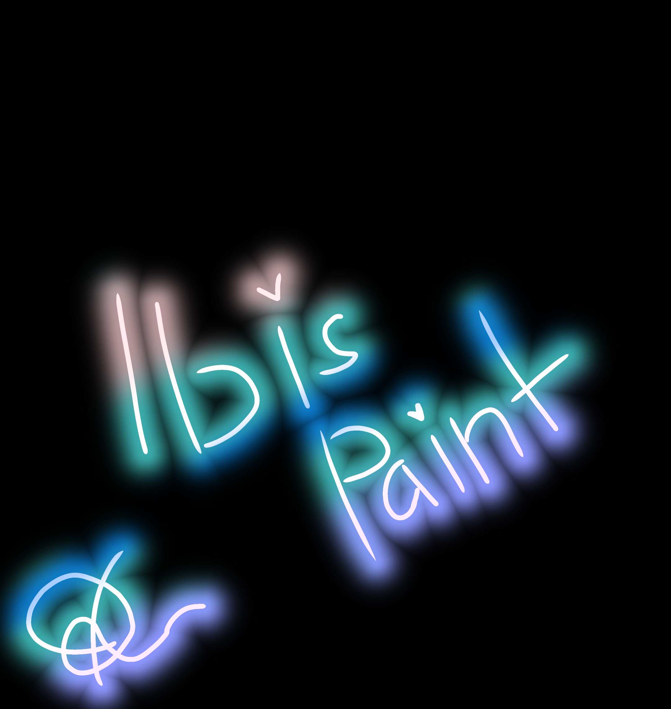 Glow practice ibisPaint