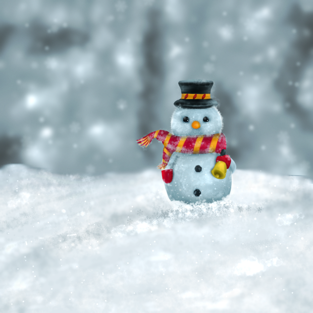 Snowman bg
