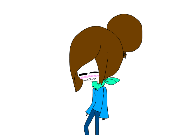 me in blueberrys clothes