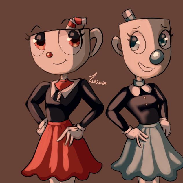 Cuphead but opposite gender