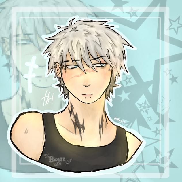 Darren the hottie🥰❤️‍🩹 (oc arto)