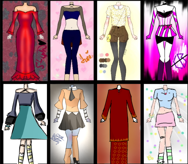 dress collab - ibisPaint