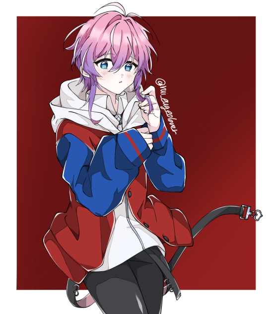 1️⃣の服着るらむだちゃん