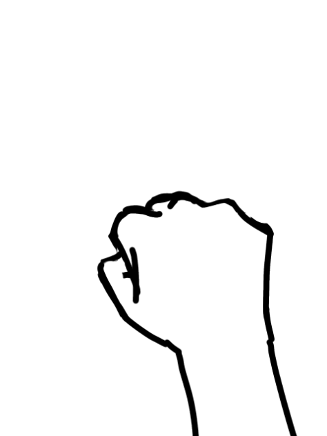 Strange hand