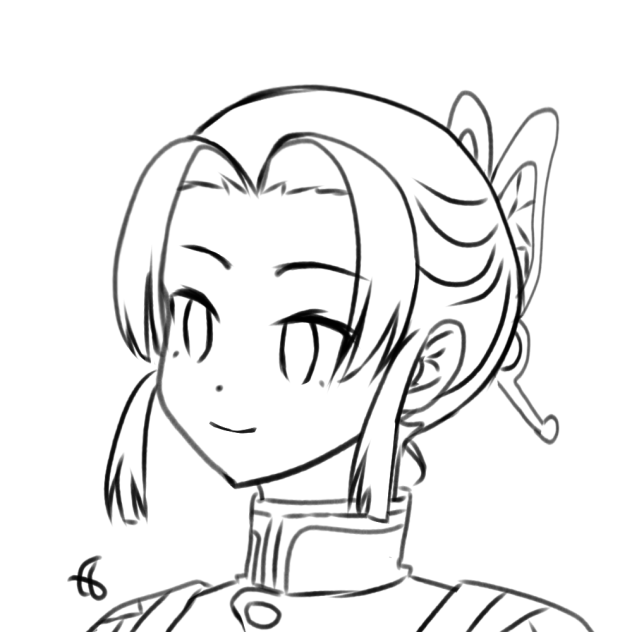 Shinobu (Lineart)