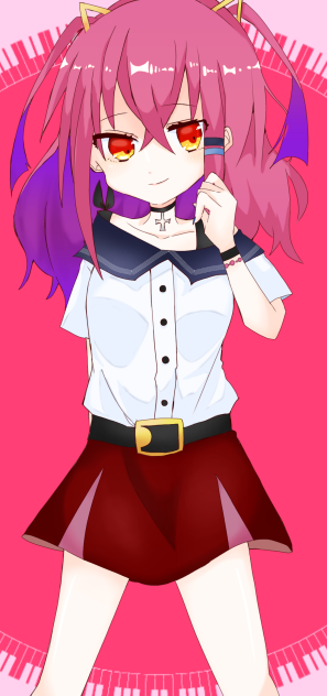 創作 雪乃描いた