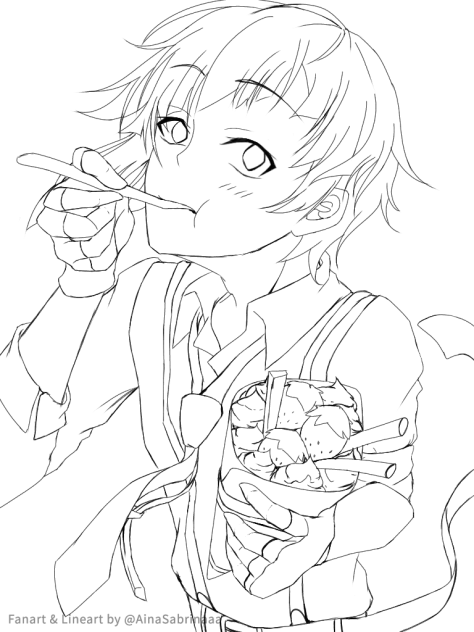 Atsushi Lineart ll 文豪ストレイドッグス