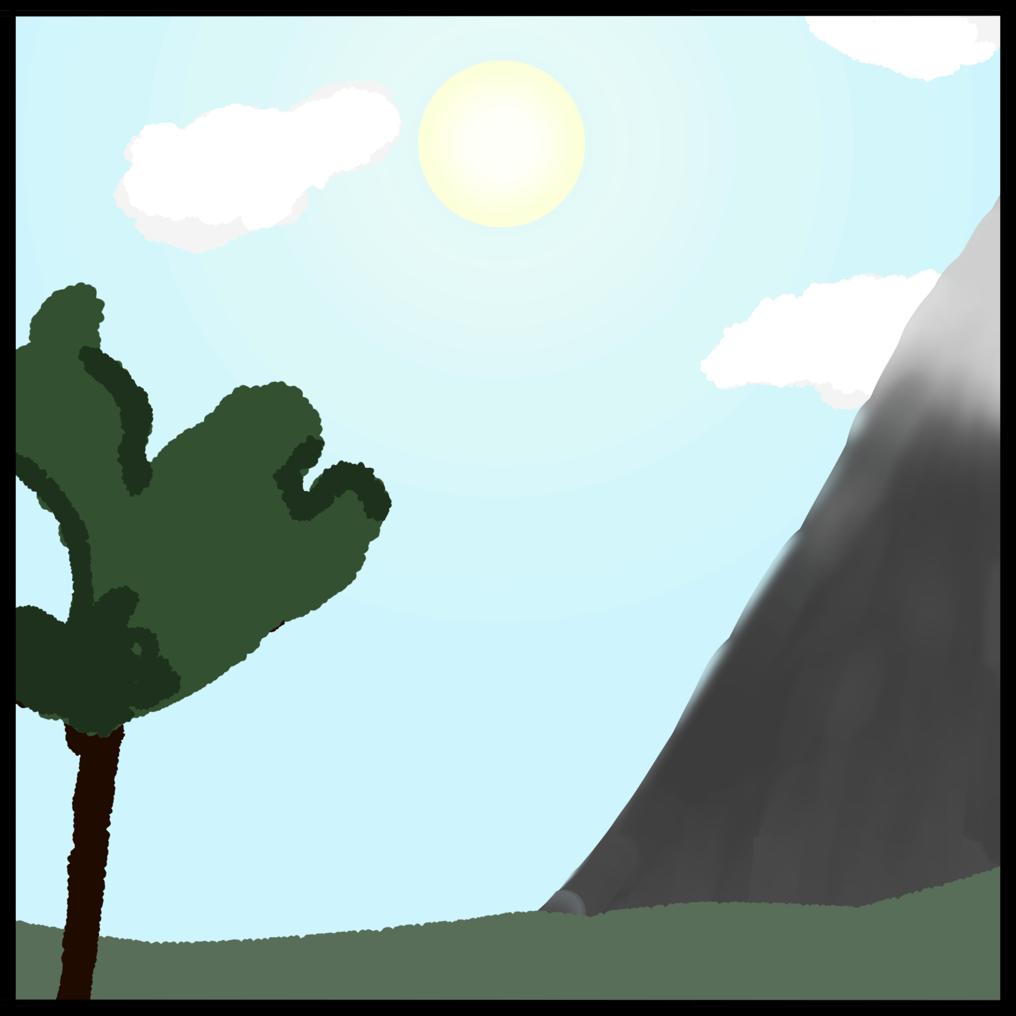I wish it was this weather where I live - ibisPaint