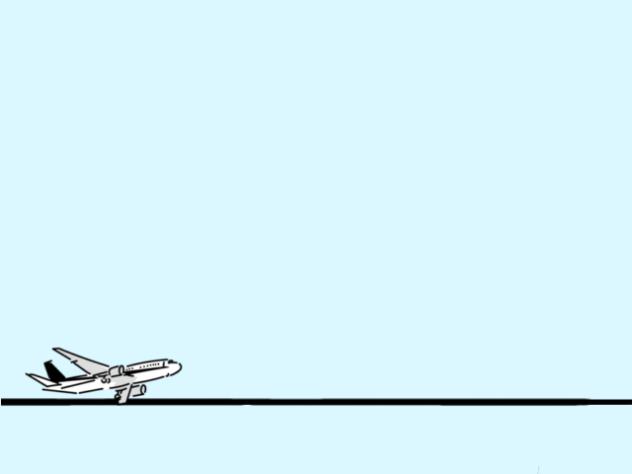 plane taking off