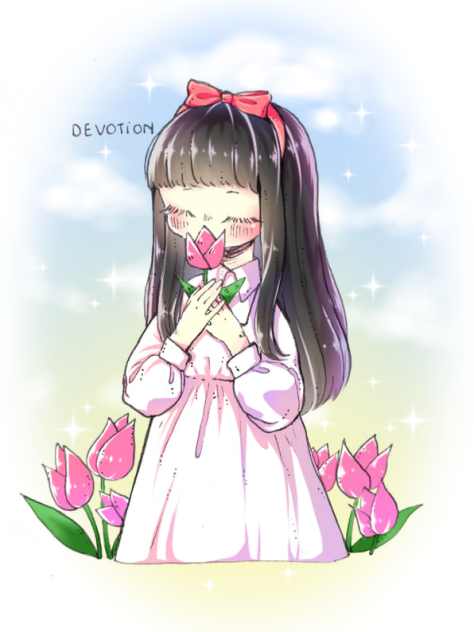 Devotion-speedpaint-ibis drawing