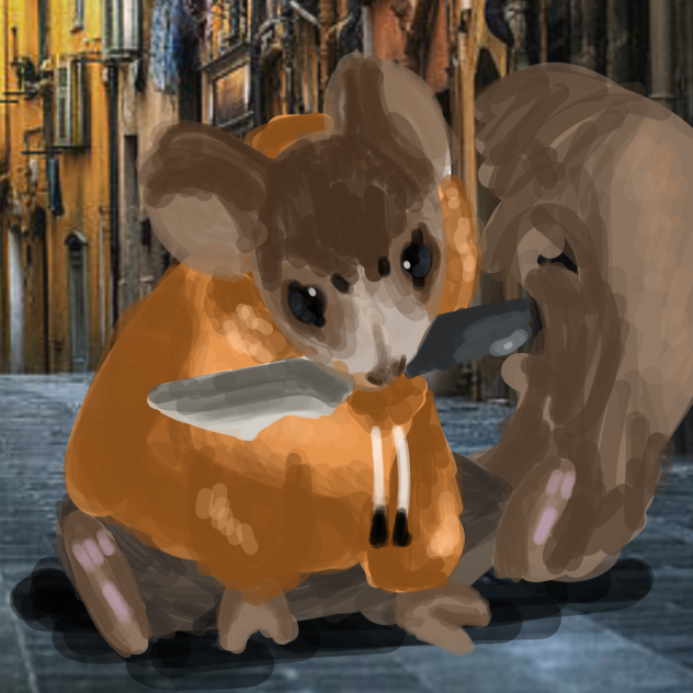 a wild chinchilla appears