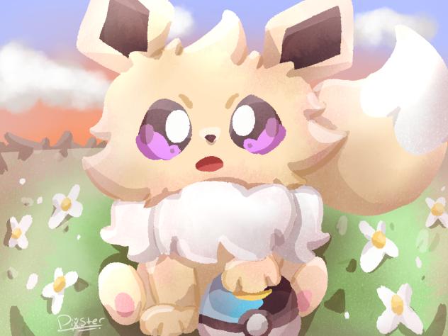 My eevee (Milky)